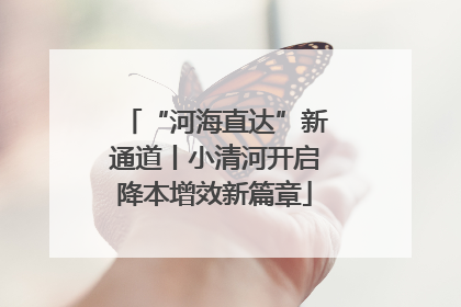 “河海直达”新通道丨小清河开启降本增效新篇章
