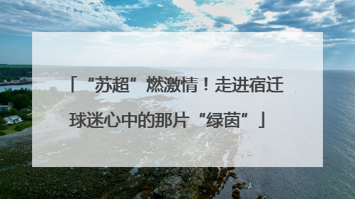 “苏超”燃激情！走进宿迁球迷心中的那片“绿茵”