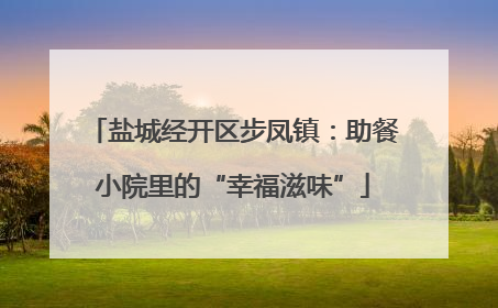 盐城经开区步凤镇：助餐小院里的“幸福滋味”