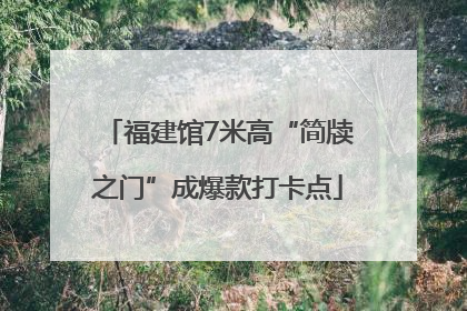 福建馆7米高“简牍之门”成爆款打卡点