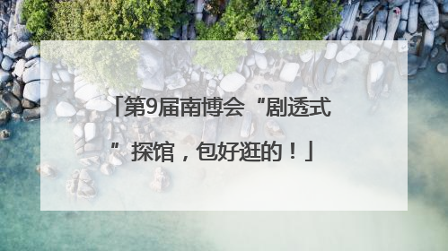 第9届南博会“剧透式”探馆，包好逛的！