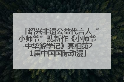 绍兴非遗公益代言人“小师爷”携新作《小师爷·中华游学记》亮相第21届中国国际动漫