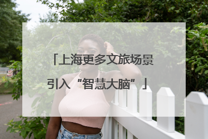 上海更多文旅场景引入“智慧大脑”