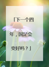 下一个四年，国足会变好吗？