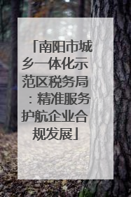 南阳市城乡一体化示范区税务局：精准服务护航企业合规发展