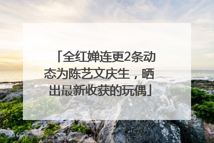 全红婵连更2条动态为陈艺文庆生，晒出最新收获的玩偶