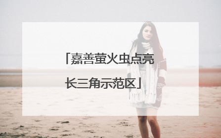 嘉善萤火虫点亮长三角示范区
