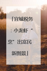 宜城税务：小龙虾“烹”出富民新图景