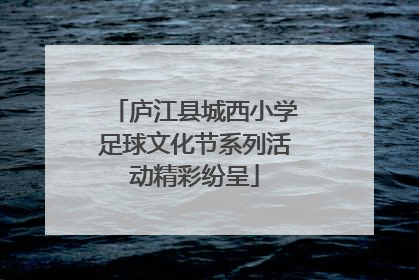 庐江县城西小学足球文化节系列活动精彩纷呈