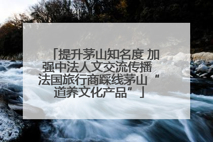 提升茅山知名度 加强中法人文交流传播 法国旅行商踩线茅山“道养文化产品”