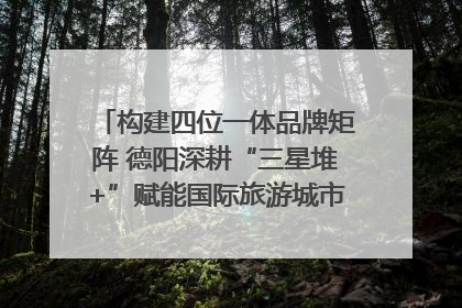 构建四位一体品牌矩阵 德阳深耕“三星堆+”赋能国际旅游城市建设｜文旅局长说