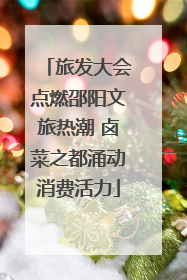 旅发大会点燃邵阳文旅热潮 卤菜之都涌动消费活力