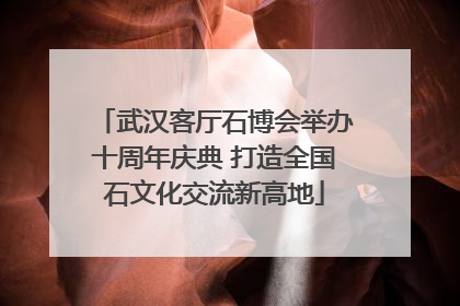 武汉客厅石博会举办十周年庆典 打造全国石文化交流新高地