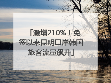 激增210%！免签以来昆明口岸韩国旅客流量飙升