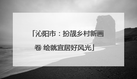 沁阳市：扮靓乡村新画卷 绘就宜居好风光