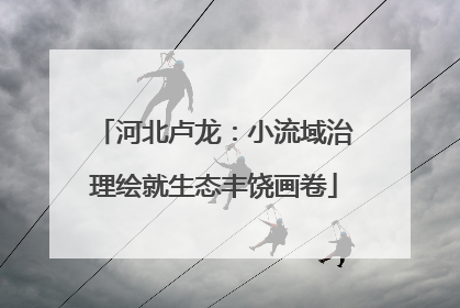 河北卢龙：小流域治理绘就生态丰饶画卷