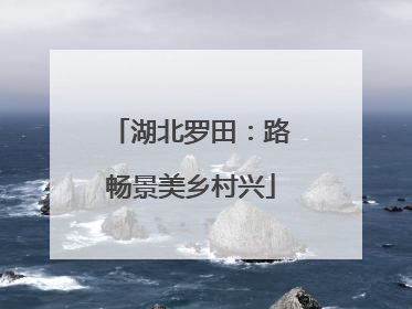 湖北罗田：路畅景美乡村兴