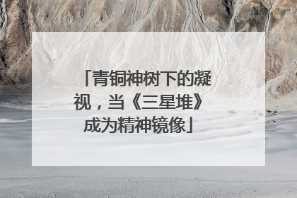 青铜神树下的凝视，当《三星堆》成为精神镜像