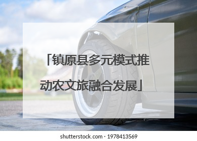 镇原县多元模式推动农文旅融合发展