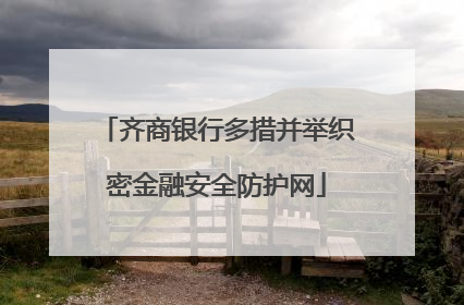 齐商银行多措并举织密金融安全防护网