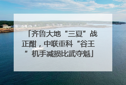 齐鲁大地“三夏”战正酣，中联重科“谷王”机手减损比武夺魁
