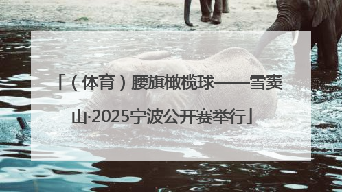 （体育）腰旗橄榄球——雪窦山·2025宁波公开赛举行
