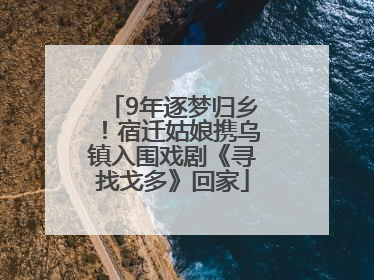 9年逐梦归乡！宿迁姑娘携乌镇入围戏剧《寻找戈多》回家